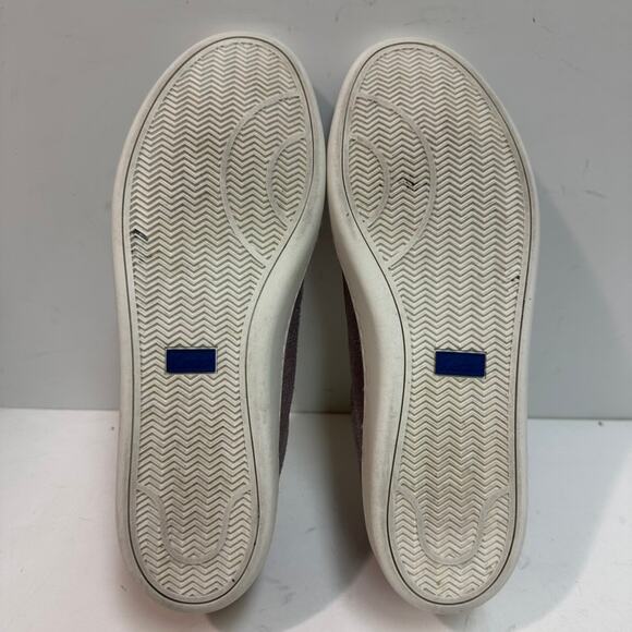 EXCELLENT Keds x Kate Spade New York Metallic Glitter Purple Sparkle Sneakers 8 - Picture 9 of 9